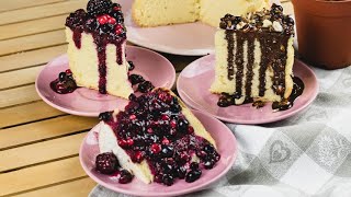 Healthy cheesecake with cottage cheese: the result is mouth-watering!