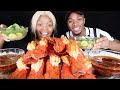 LOBSTER TAILS SEAFOOD BOIL MUKBANG 먹방 | EATING SHOW WITH  JAYBLAST!!!