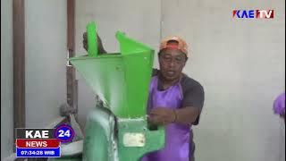 WARGA DESA PETIR PURWANEGARA  BERINOVASI MEMBUAT TEPUNG MOKAF