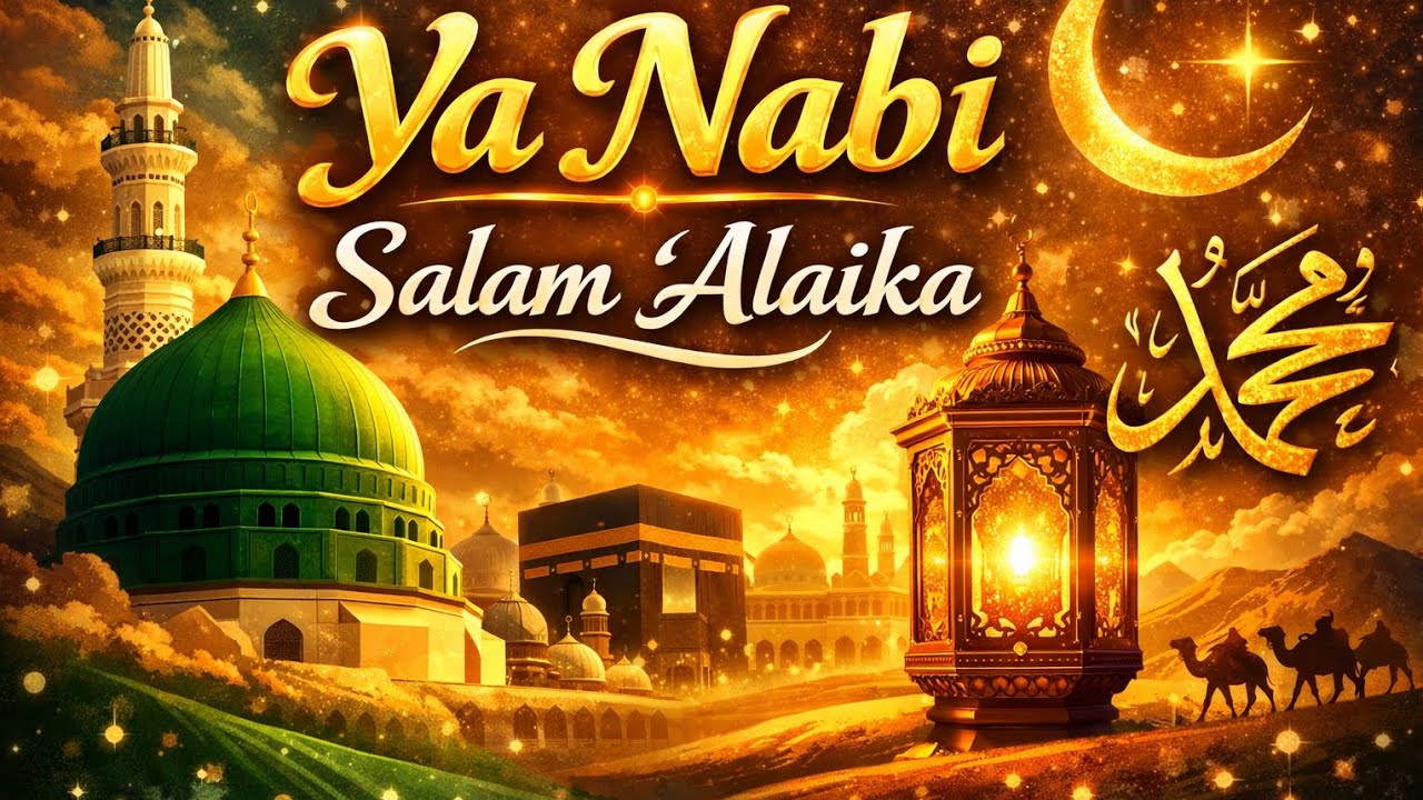Ya Nabi Salam 'Alaika 🌙 Beautiful Nasheed & Islamic Spiritual Music
