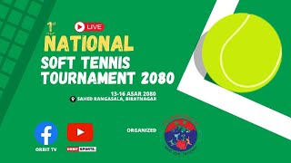 1st National Soft Tennis Tournament 2080 LIVE From Biratnagar screenshot 5