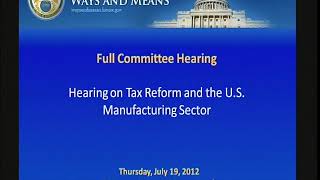 W&M Hearing: Jul 19, 2012
