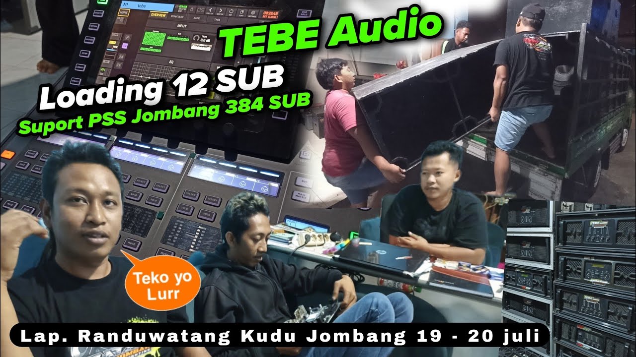 Hampir 400 subwoofer !!! Tebe audio loading acara pssj jombang 2025