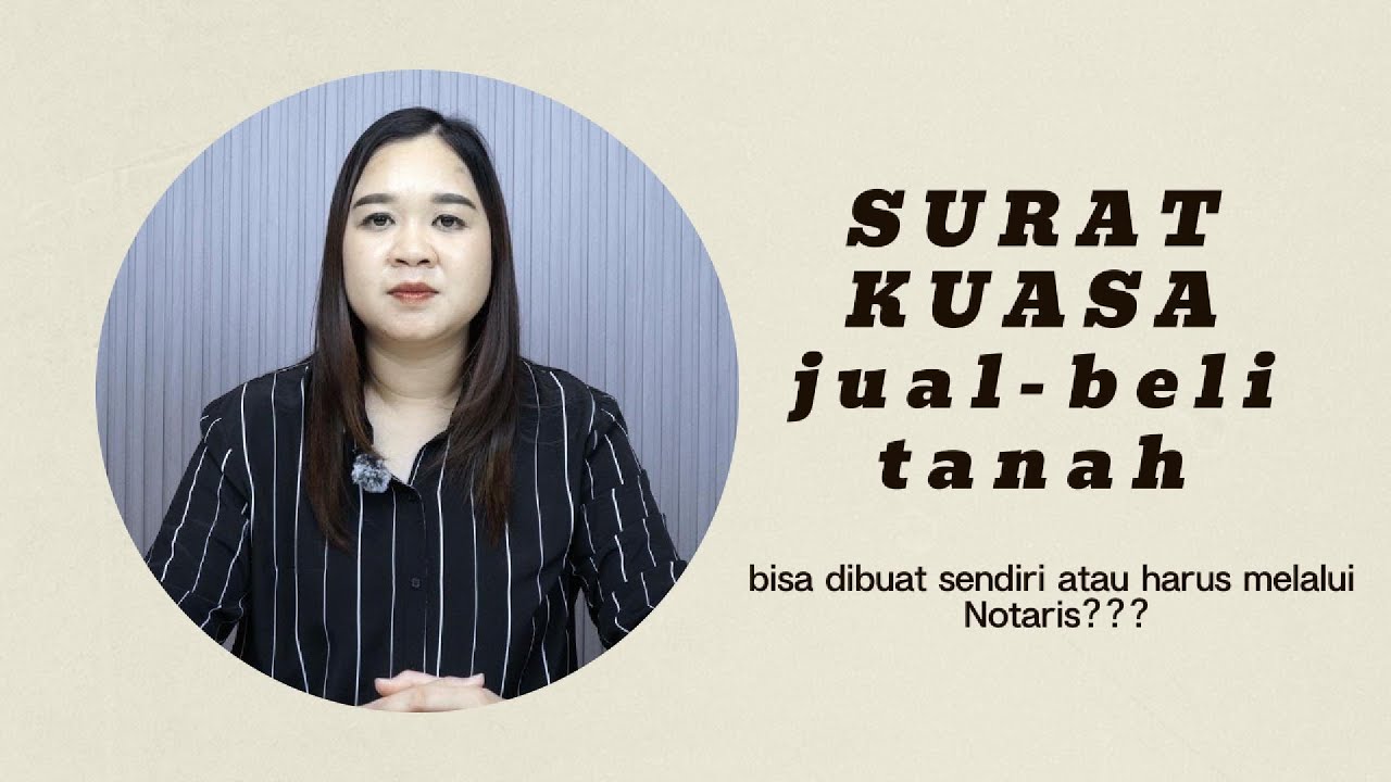 Surat Kuasa Untuk Transaksi Jual Beli Tanah dan Bangunan Apakah Bisa Dibuat Sendiri?