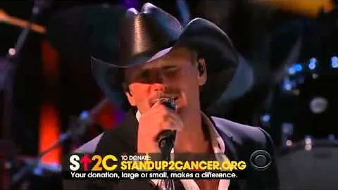 Tim McGraw Stand Up To Cancer 'Live Like You Were ...
