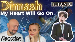 Dimash Kudaibergen "My Heart Will Go On" 🇮🇹Italian and Colombian 🇨🇴REACTION ❤️