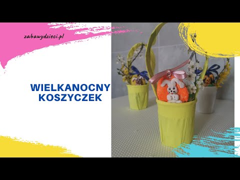 Wideo: Jak Zrobić Wielkanocny Koszyk Z Tkaniny DIY