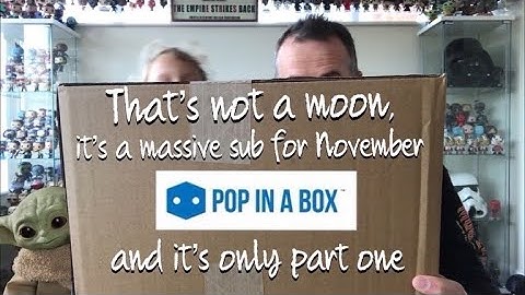 Wow just wow! Part one of November’s Pop in a Box