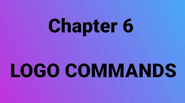 Class 4 Ch-6 LOGO COMMANDS (Part 2)