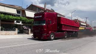 Scania 164L Tsironis V8 Loud Pipe Sound & Smoke