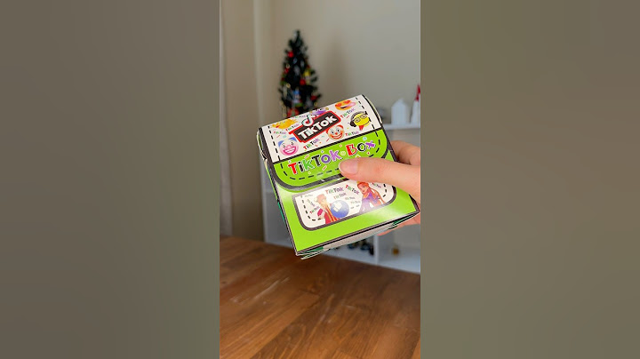 Tiktok Sürpriz Kutu Açıyorum