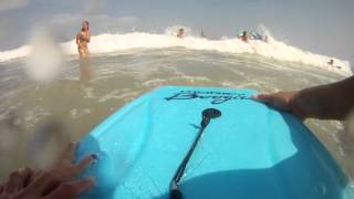 Reese Boogie Boarding GoPro Hero Myrtle Beach July 31 2012