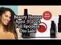 Beauty heroes april 2024 full spoilers oio lab  beautyamab