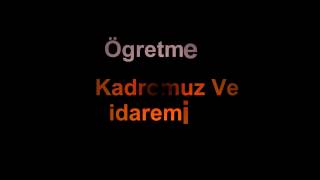 Öğretmen Kadrosundan Bir Kesit 2016