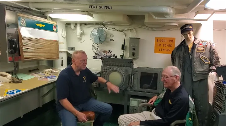 USS Midway - restoration of the VAW 115 Avionics W...