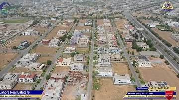 DHA Phase 6 Lahore Block-K | Current Prices & Salient Features | Drone Video | June 2021