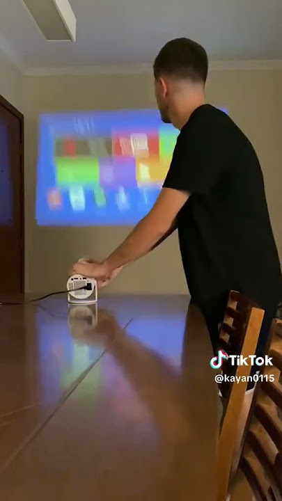 Mini Projector,HY300 Portable Projector,4K/200 ANSI Projector