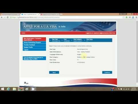 The application of us visa any category is completely an online process. department made sure to keep process very easy and in...