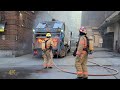 Montréal: Dump truck fire is the latest action in the city's wild urban jungle 12-13-2021