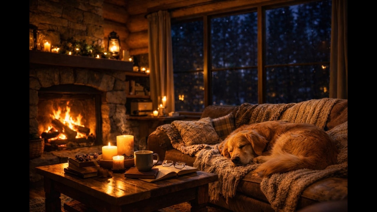 Quiet Midnight Coffee Lounge ☕🌙 Soft Piano & Rain Sounds for Work & Relax
