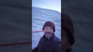 Winter Car Camping Under A 15' Tall Snowbank in the Lassen National Forest!