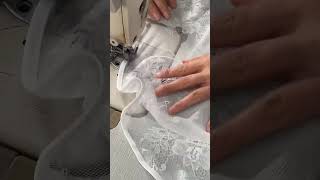White flowers lace apron🤍📞WhatsApp/WeChat:+8613819405285📭txr@txhwfs.com