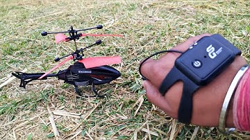 Remote Control Helicopter With Gravity Sensor unboxing and testing