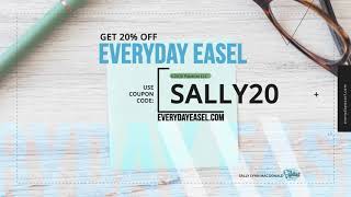 Everyday Easel 20% OFF Promotion
