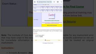 unexpected 😭 cma inter dec 2025 result #cma #icmai cma inter december 2025 result reaction video😨
