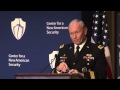 Keynote: GEN Martin Dempsey on Civil-Military Relations