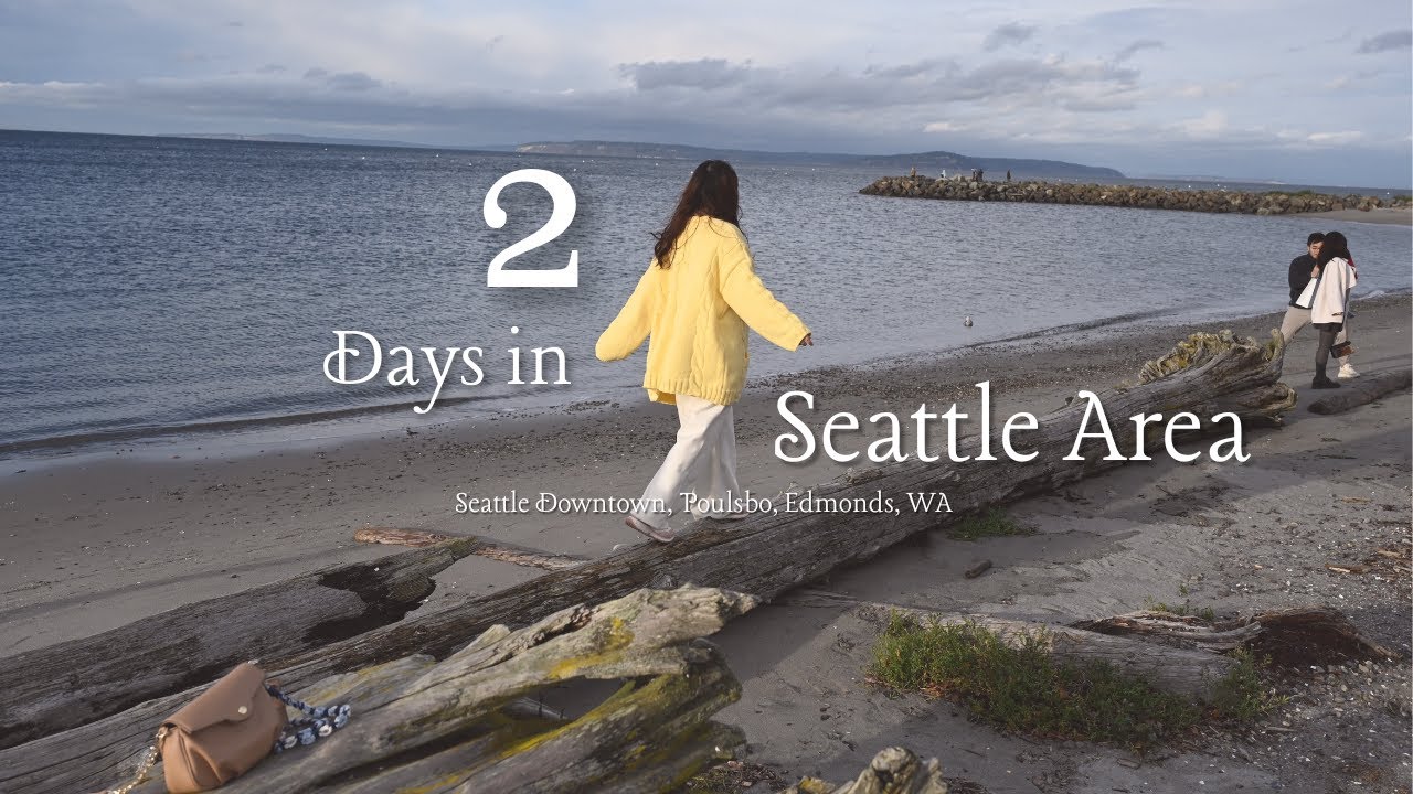Travel Vlog// 🎄 Exploring Seattle Area! Gingerbread Village, Poulsbo & Festive Ferry Trip 🚢🎅