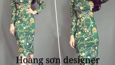 dạy cắt cơ bản: hướng dẫn cách cắt váy liền thân cơ bản|váy liền thân cơ bản, hoàng sơn designer