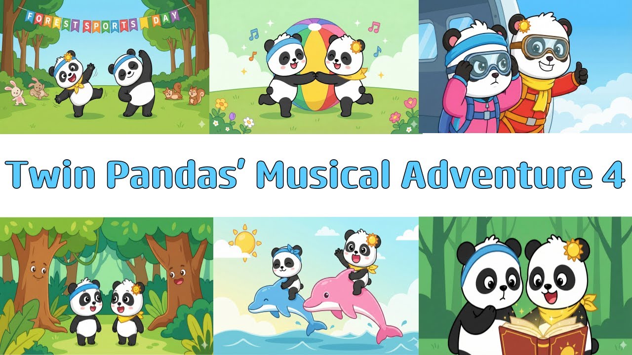 Twin Pandas' Musical Adventure  4