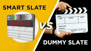 Smart Slate vs Dummy Slate | The Best Film Slate For Your Set