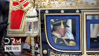 King Charles III Departs Parliament in Royal Carriage After Historic State Opening | AC1G