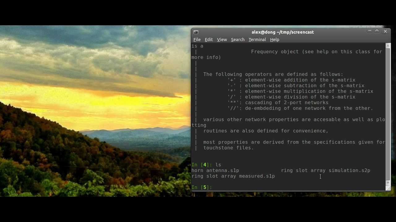 mwavepy Tutorial: Basic Touchstone Plotting - YouTube