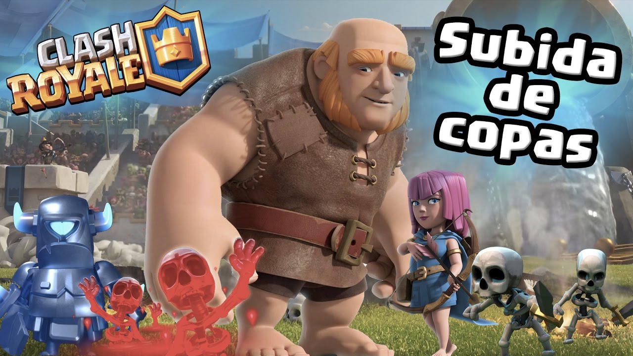 gigante express SUBIENDO COPAS EN EL ÚLTIMO SEGUNDO | Trophy Push | Clash Royale con TheAlvaro845 | Español