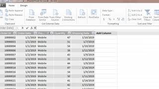 Measure: SUMX Function in Power Pivot