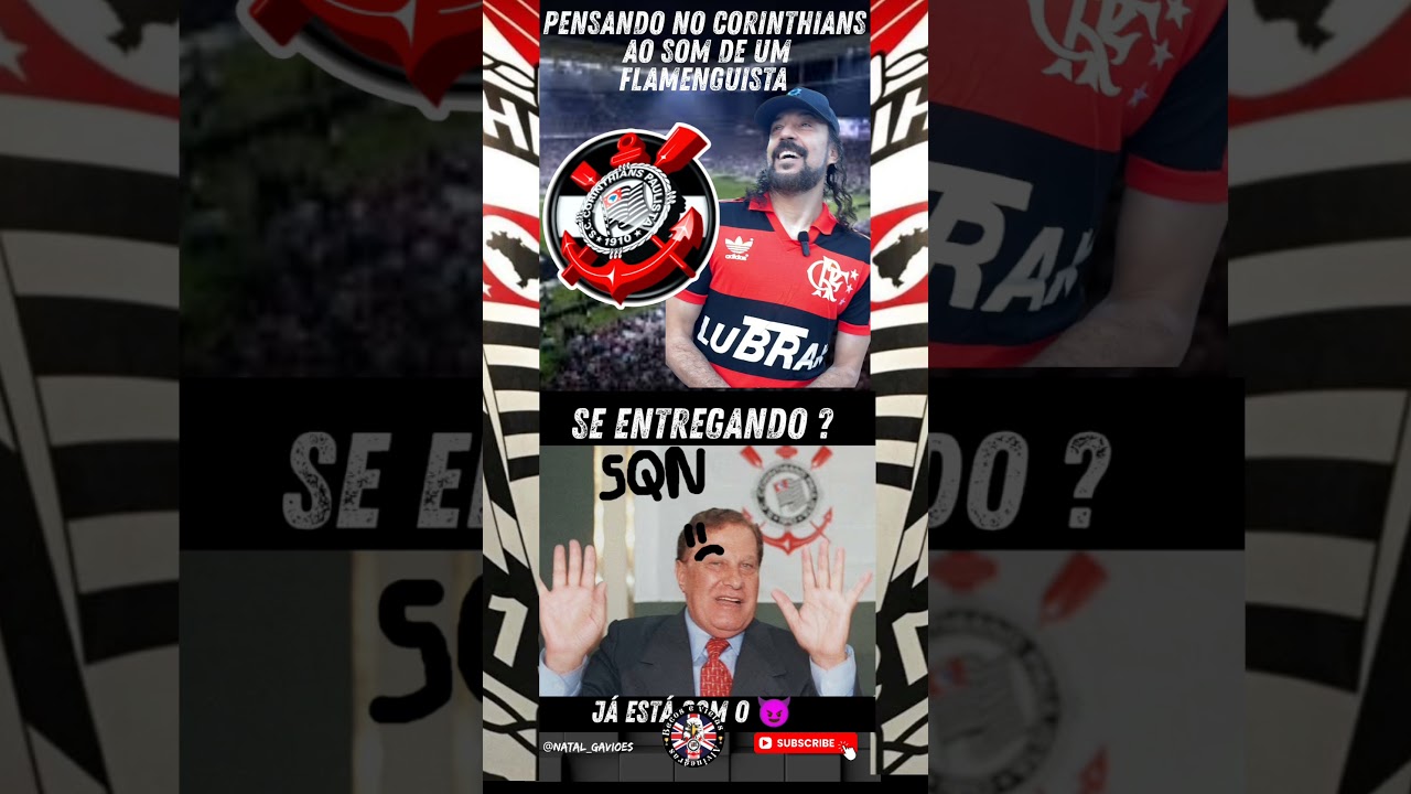 #rap de um #flamenguista por #gabriel pensador ... que fez eu pensar no #corinthians ✊🏽🦅