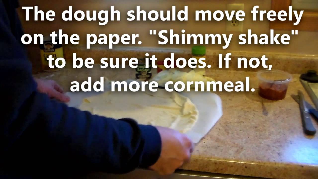 pizza without a peel