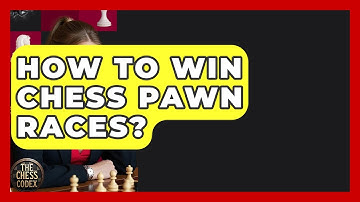 How To Win Chess Pawn Races? - The Chess Codex