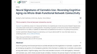 Can Cannabis Reverse Brain Aging? Insights into Your 2025 Study