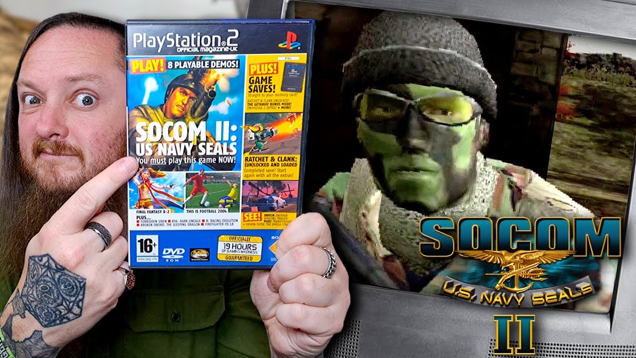 Jeu PS2 Socom II U.S. Navy Seals - Avec Notice - État Correct - Occasion