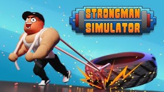 Gram w Symulator Silnego Człowieka Roblox z Miauczek_1234 screenshot 2