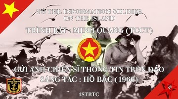 Gửi anh chiến sĩ thông tin trên đảo | " Vietnamese red music " | [ Lyrics and Engsub ] | 1STRTC