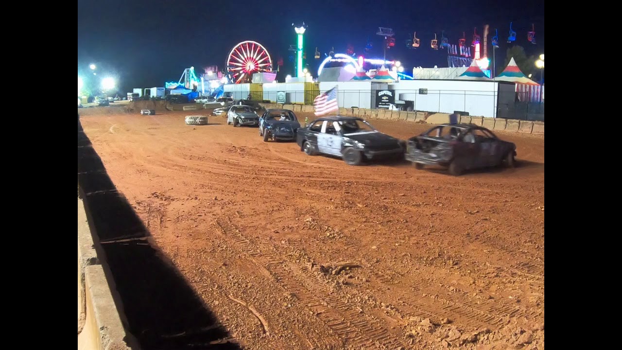 Figure 8 Racing Fair NC State Fair Figure 8 Racing Heat 2 GoPro view 10-25-19 - YouTube