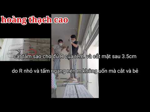 Video HƯỚNG DẪN 11: thi công khe rèm bo cạnh trần thạch cao - youtube