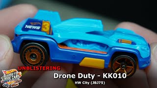 Drone Duty Kk010 Hw City Jbj75 Hot Wheels 164 Loose