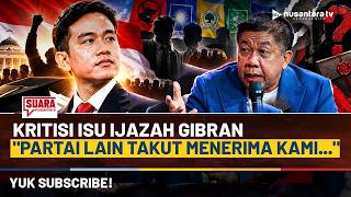 Download lagu Gibran Tak Gentar Hadapi Isu Ijazah? Effendi: Partai Lain Takut Menerima Kami, Sembunyikan Apa?