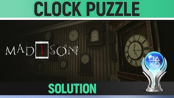 MADiSON - Clock Puzzle Solution 🏆